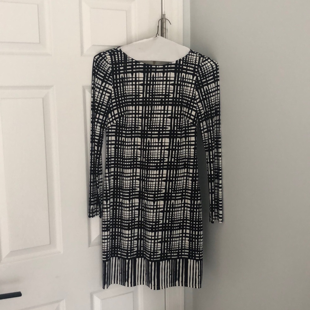 Vince Camuto Black & White Dress